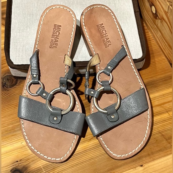 Michael Kors Shoes - Michael Kors leather sandals Retail $88 SALE. 503